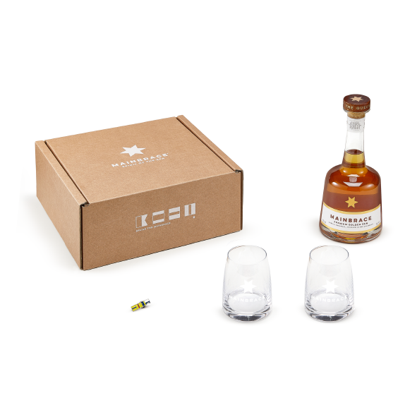 Mainbrace Premium Golden Rum Gift Set